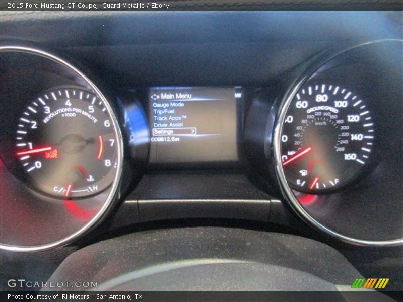Guard Metallic / Ebony 2015 Ford Mustang GT Coupe