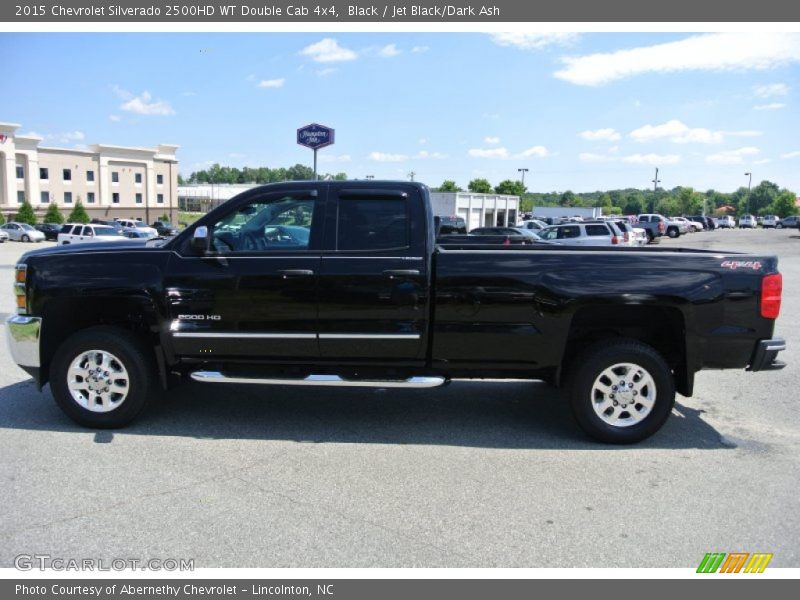 Black / Jet Black/Dark Ash 2015 Chevrolet Silverado 2500HD WT Double Cab 4x4