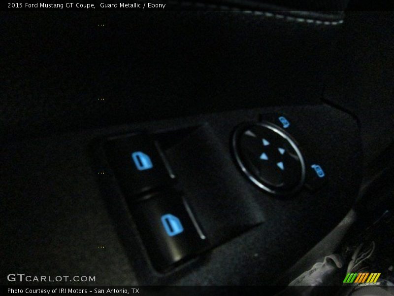 Guard Metallic / Ebony 2015 Ford Mustang GT Coupe