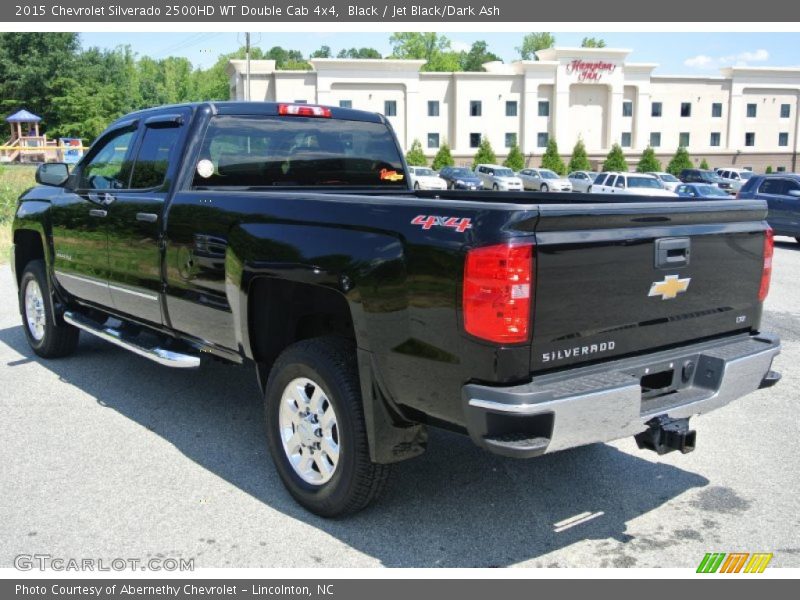 Black / Jet Black/Dark Ash 2015 Chevrolet Silverado 2500HD WT Double Cab 4x4