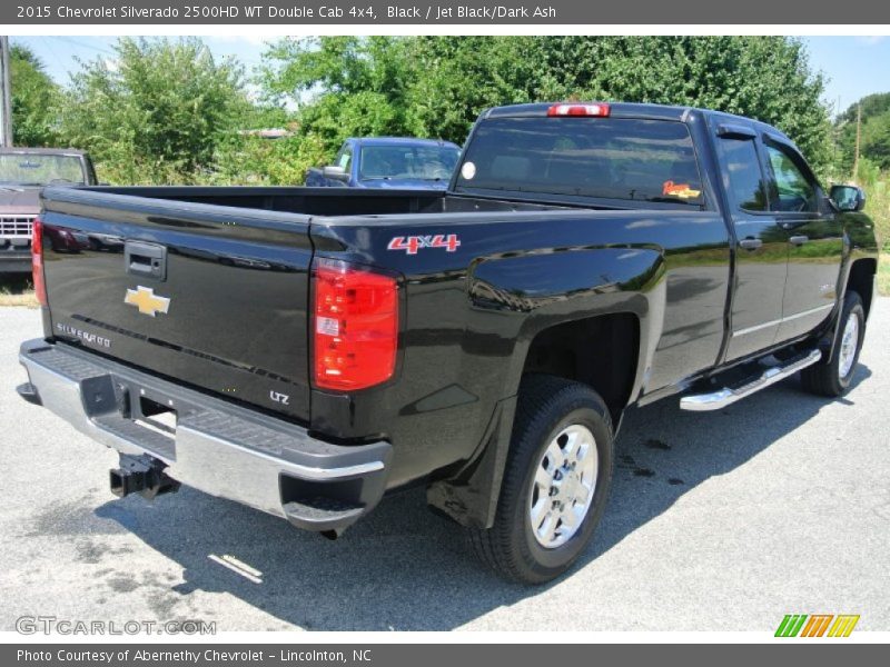 Black / Jet Black/Dark Ash 2015 Chevrolet Silverado 2500HD WT Double Cab 4x4