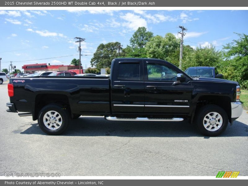 Black / Jet Black/Dark Ash 2015 Chevrolet Silverado 2500HD WT Double Cab 4x4