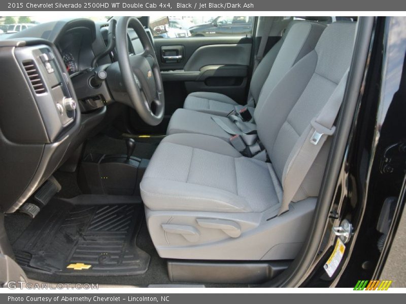 Black / Jet Black/Dark Ash 2015 Chevrolet Silverado 2500HD WT Double Cab 4x4