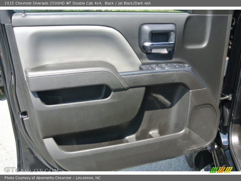 Black / Jet Black/Dark Ash 2015 Chevrolet Silverado 2500HD WT Double Cab 4x4