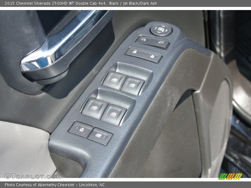 Black / Jet Black/Dark Ash 2015 Chevrolet Silverado 2500HD WT Double Cab 4x4