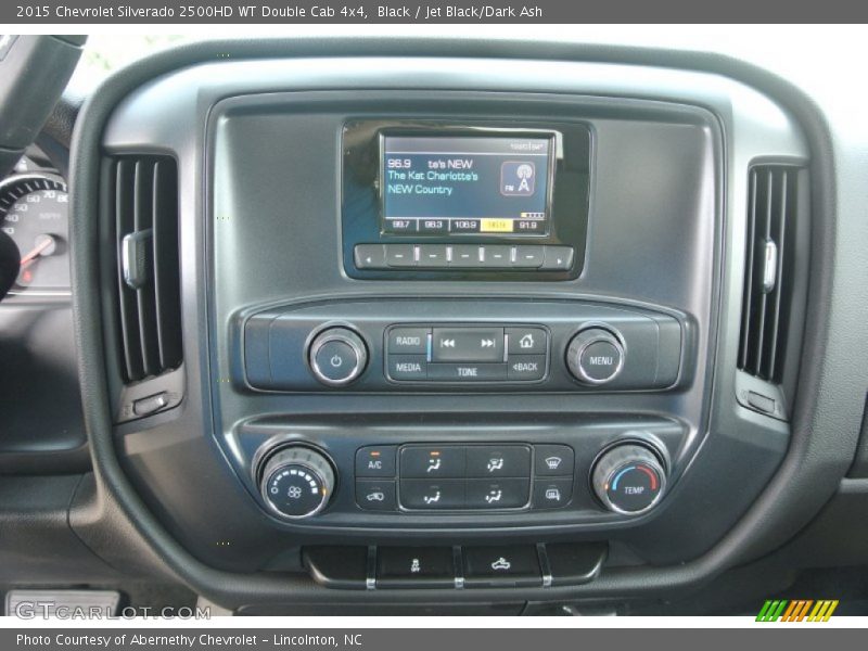 Black / Jet Black/Dark Ash 2015 Chevrolet Silverado 2500HD WT Double Cab 4x4