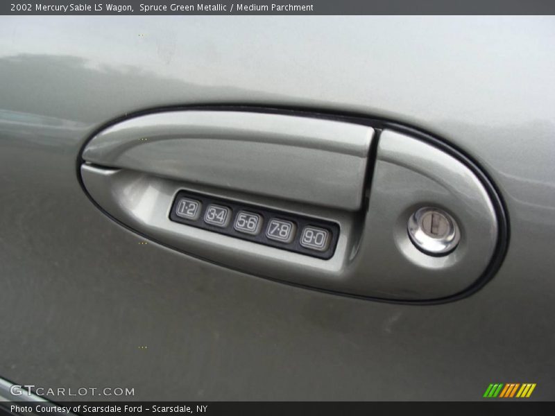 Spruce Green Metallic / Medium Parchment 2002 Mercury Sable LS Wagon