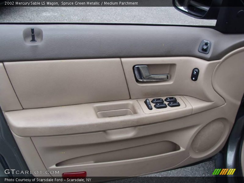 Spruce Green Metallic / Medium Parchment 2002 Mercury Sable LS Wagon