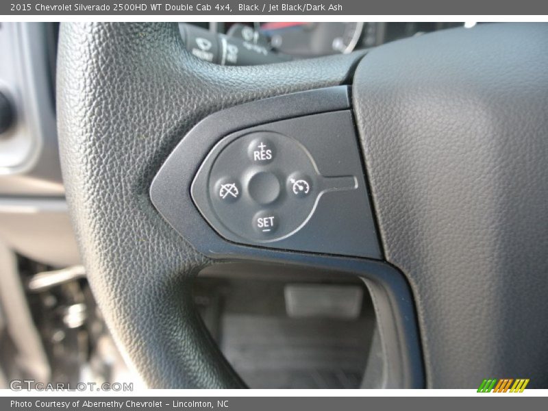 Black / Jet Black/Dark Ash 2015 Chevrolet Silverado 2500HD WT Double Cab 4x4
