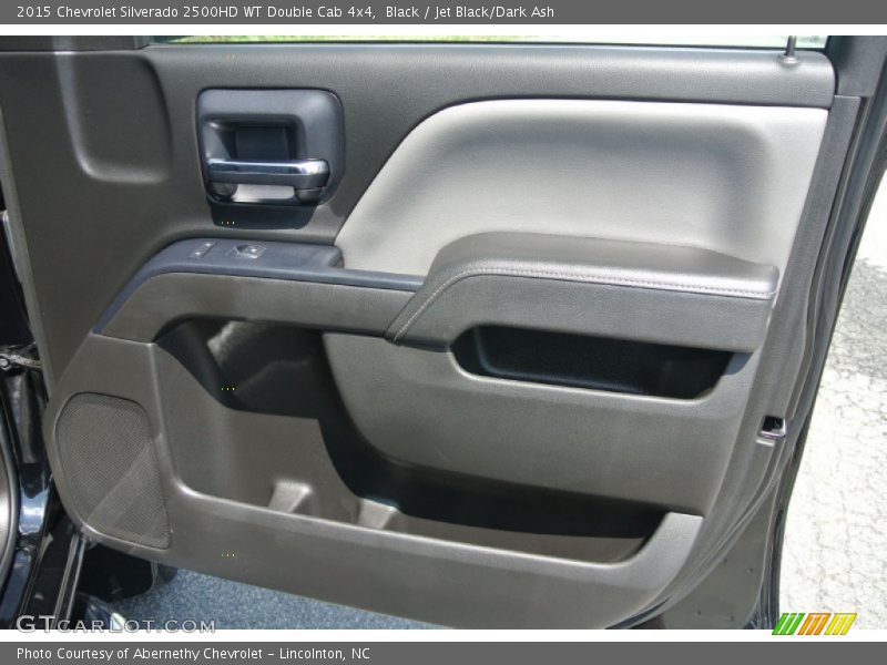 Black / Jet Black/Dark Ash 2015 Chevrolet Silverado 2500HD WT Double Cab 4x4
