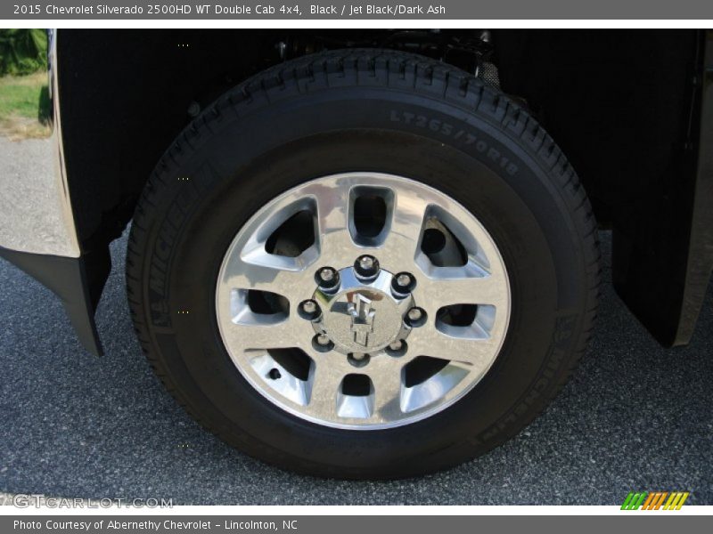 Black / Jet Black/Dark Ash 2015 Chevrolet Silverado 2500HD WT Double Cab 4x4