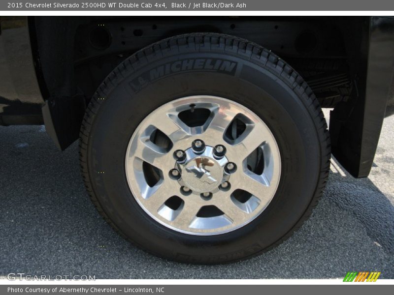 Black / Jet Black/Dark Ash 2015 Chevrolet Silverado 2500HD WT Double Cab 4x4