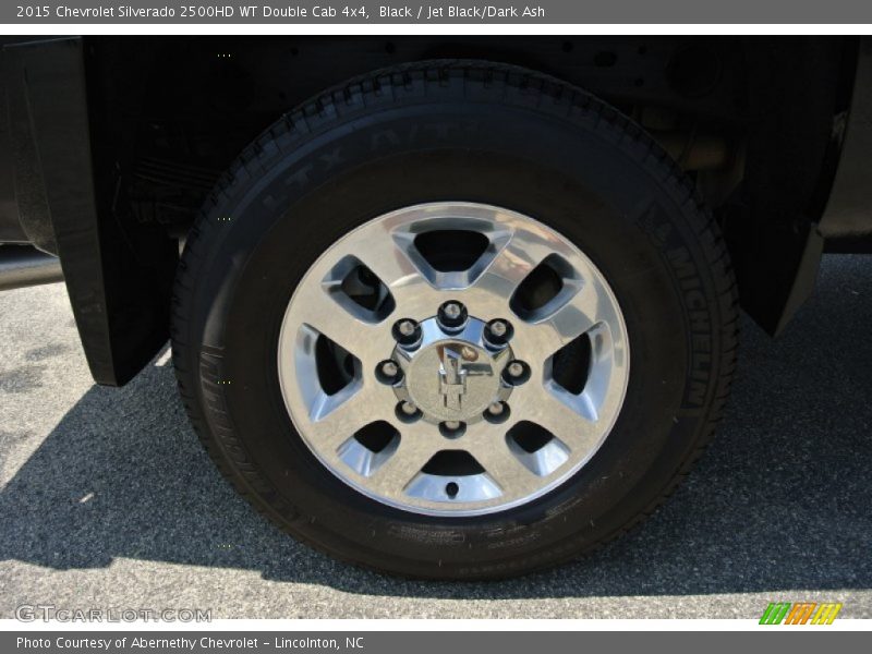 Black / Jet Black/Dark Ash 2015 Chevrolet Silverado 2500HD WT Double Cab 4x4