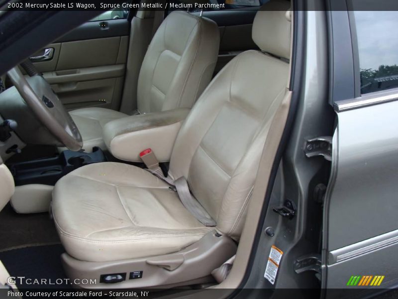 Spruce Green Metallic / Medium Parchment 2002 Mercury Sable LS Wagon