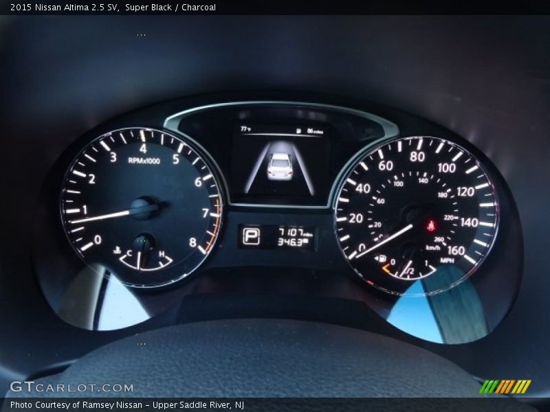 Super Black / Charcoal 2015 Nissan Altima 2.5 SV