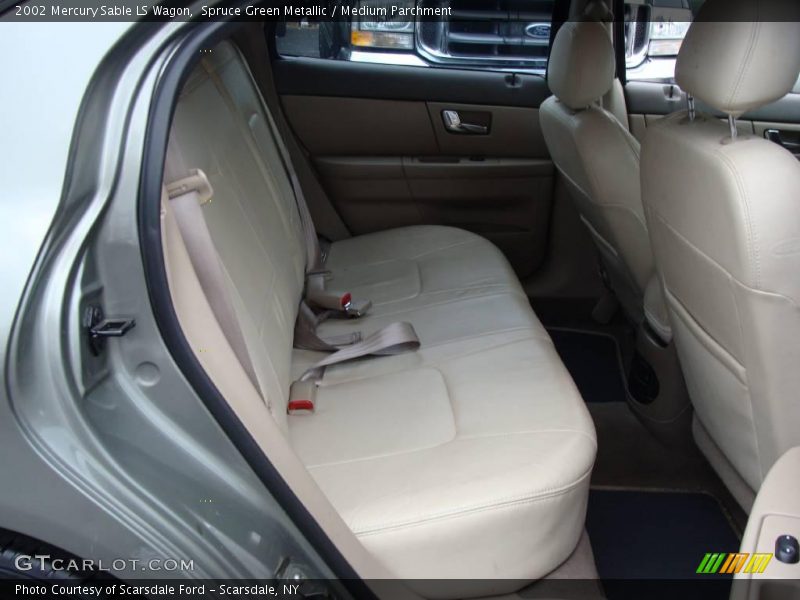 Spruce Green Metallic / Medium Parchment 2002 Mercury Sable LS Wagon
