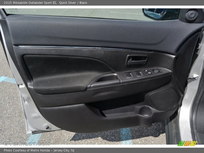 Quick Silver / Black 2015 Mitsubishi Outlander Sport ES