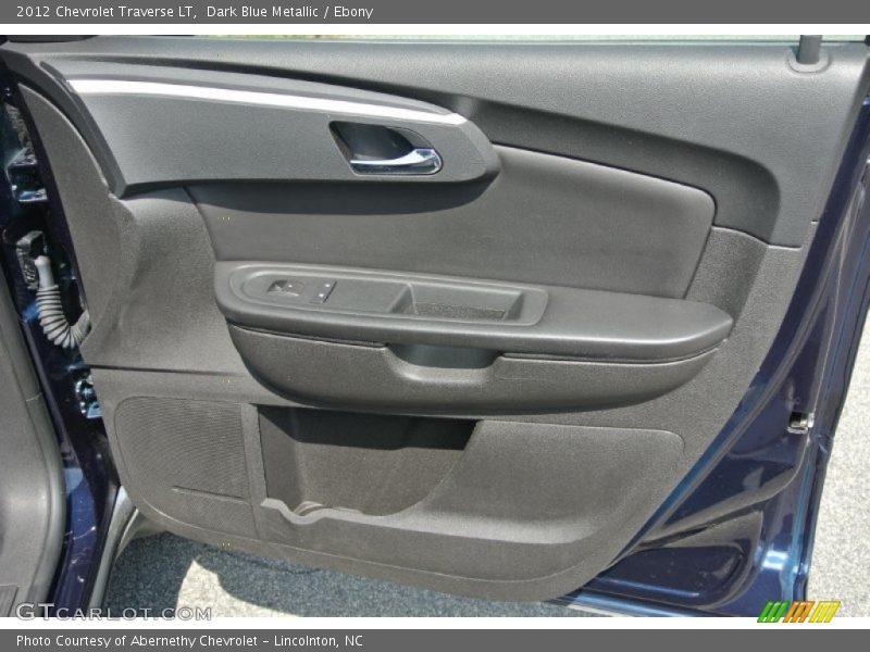Dark Blue Metallic / Ebony 2012 Chevrolet Traverse LT