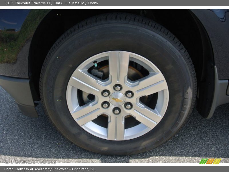 Dark Blue Metallic / Ebony 2012 Chevrolet Traverse LT