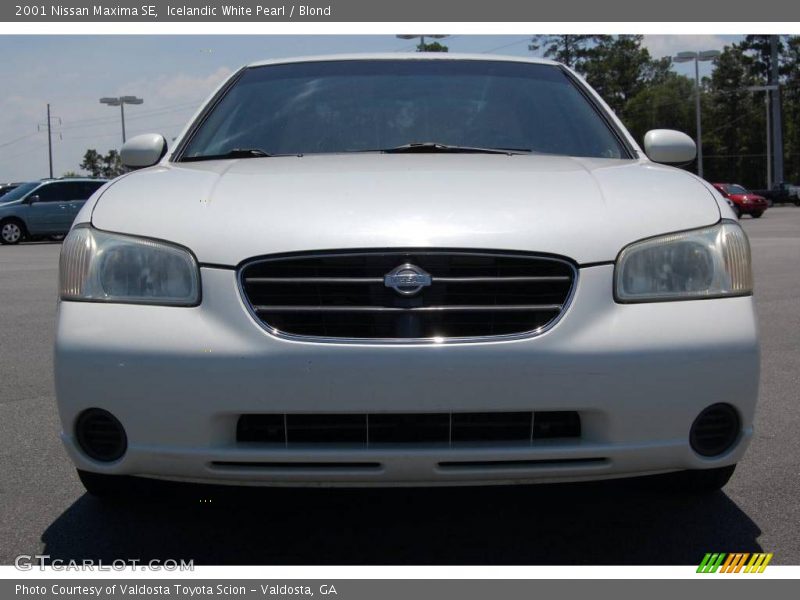 Icelandic White Pearl / Blond 2001 Nissan Maxima SE