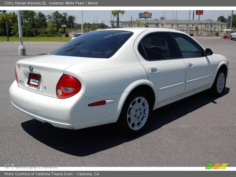 Icelandic White Pearl / Blond 2001 Nissan Maxima SE