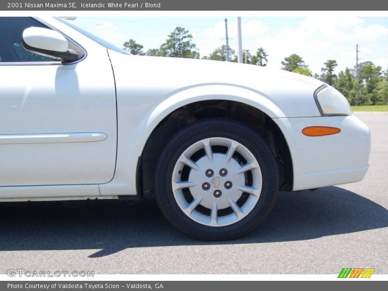 Icelandic White Pearl / Blond 2001 Nissan Maxima SE