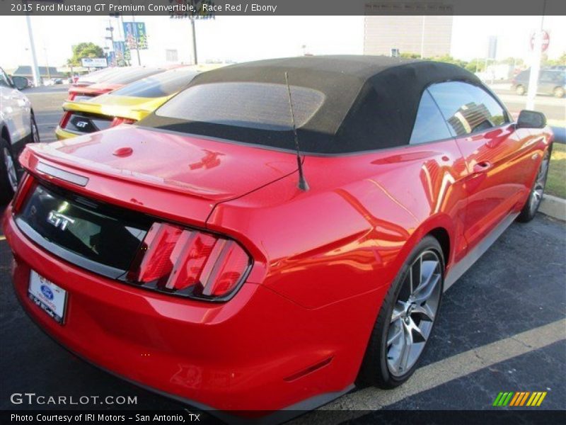 Race Red / Ebony 2015 Ford Mustang GT Premium Convertible