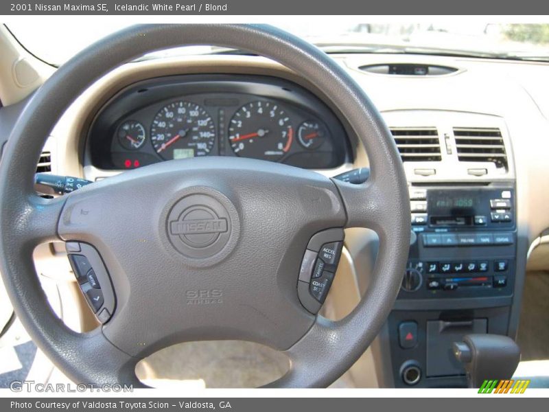 Icelandic White Pearl / Blond 2001 Nissan Maxima SE