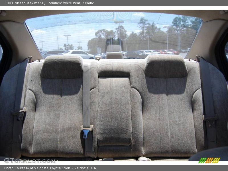 Icelandic White Pearl / Blond 2001 Nissan Maxima SE