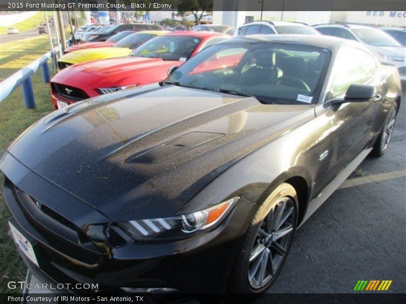 Black / Ebony 2015 Ford Mustang GT Premium Coupe