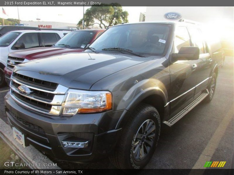 Magnetic Metallic / Ebony 2015 Ford Expedition EL XLT