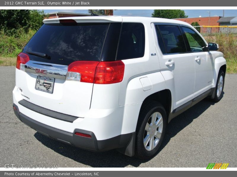 Olympic White / Jet Black 2012 GMC Terrain SLE