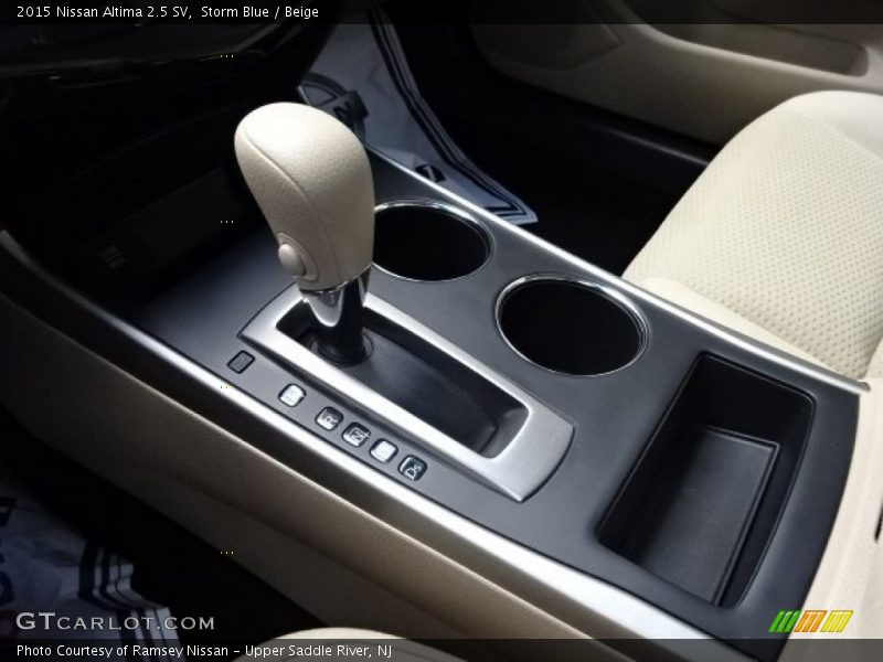 Storm Blue / Beige 2015 Nissan Altima 2.5 SV