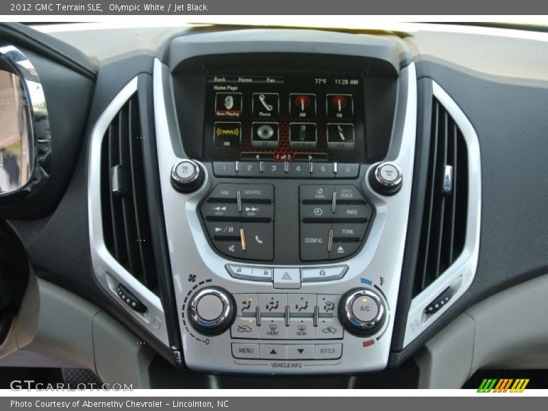 Olympic White / Jet Black 2012 GMC Terrain SLE