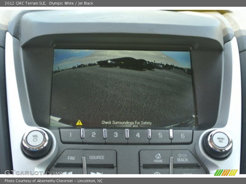 Olympic White / Jet Black 2012 GMC Terrain SLE