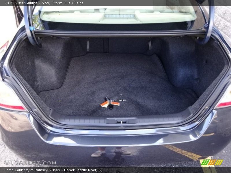 Storm Blue / Beige 2015 Nissan Altima 2.5 SV