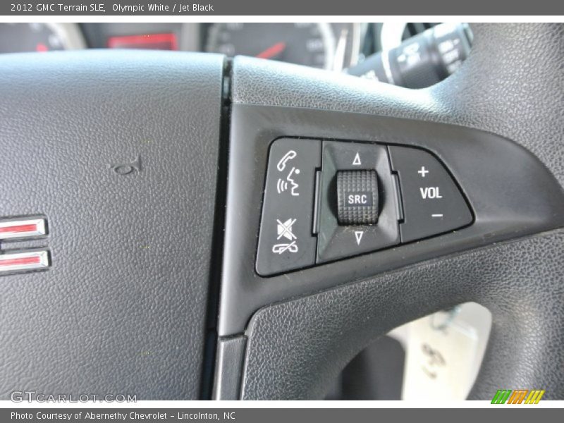Olympic White / Jet Black 2012 GMC Terrain SLE