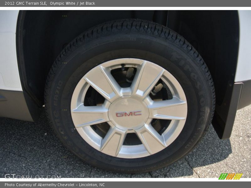 Olympic White / Jet Black 2012 GMC Terrain SLE