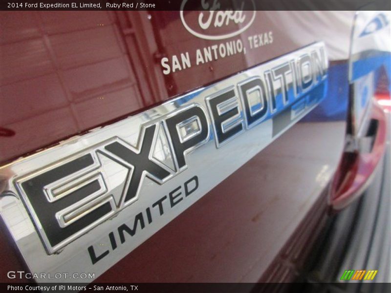 Ruby Red / Stone 2014 Ford Expedition EL Limited