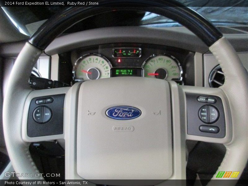 Ruby Red / Stone 2014 Ford Expedition EL Limited