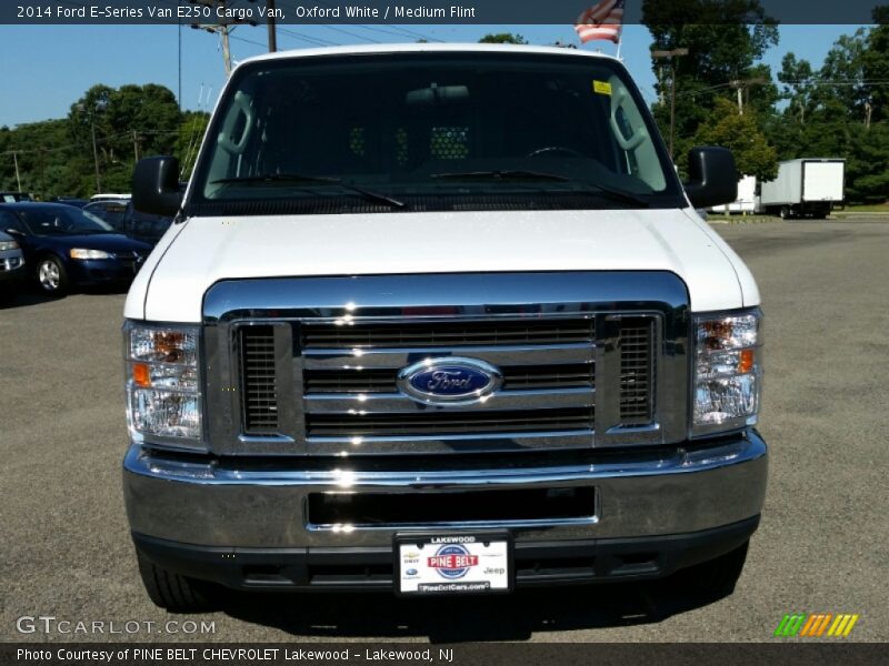 Oxford White / Medium Flint 2014 Ford E-Series Van E250 Cargo Van