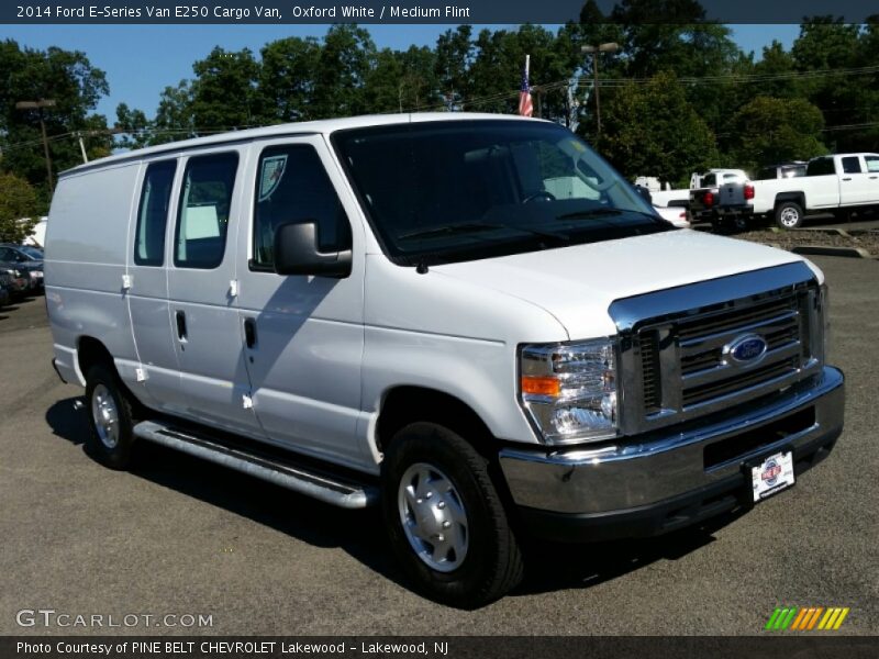 Oxford White / Medium Flint 2014 Ford E-Series Van E250 Cargo Van