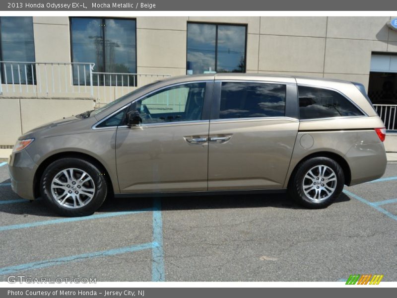 Mocha Metallic / Beige 2013 Honda Odyssey EX-L