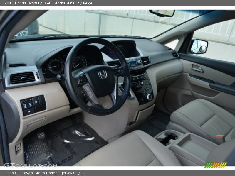Mocha Metallic / Beige 2013 Honda Odyssey EX-L