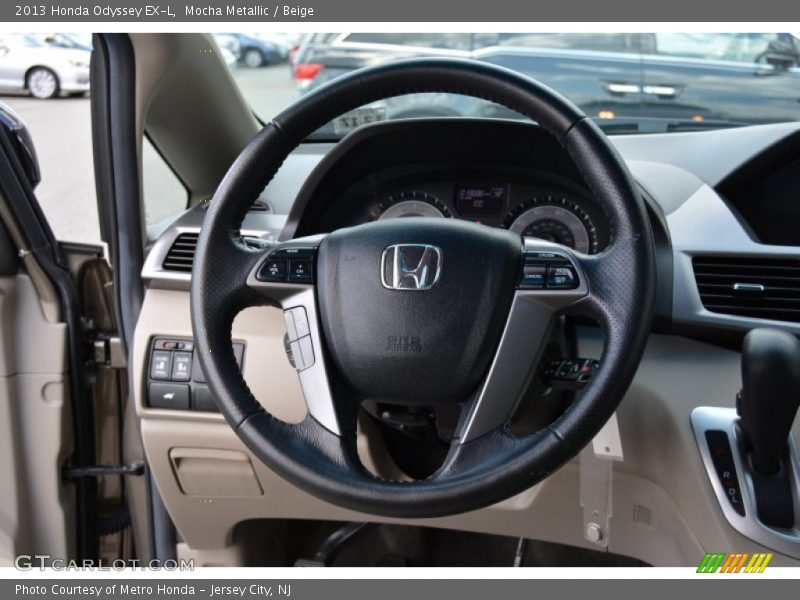 Mocha Metallic / Beige 2013 Honda Odyssey EX-L