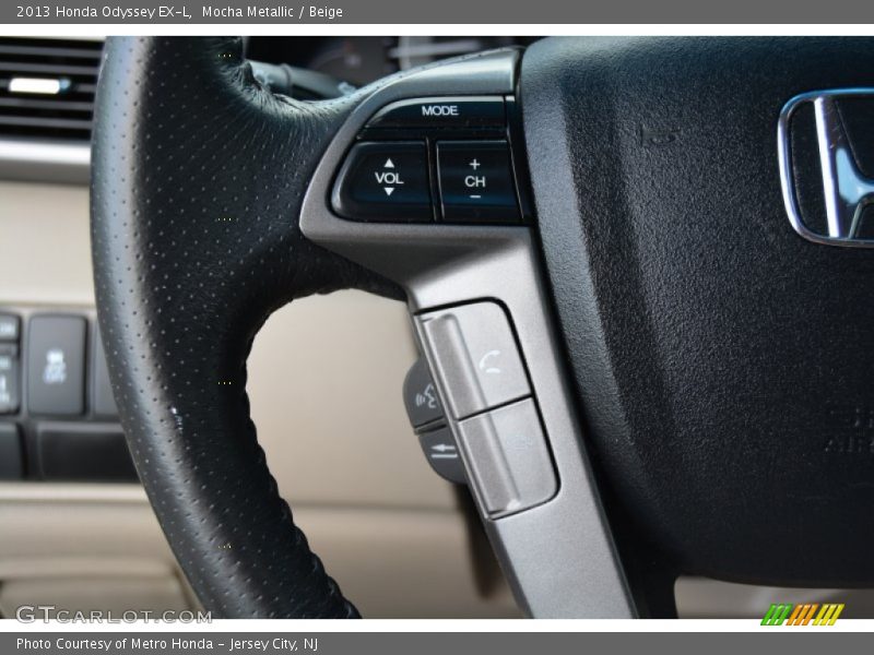 Mocha Metallic / Beige 2013 Honda Odyssey EX-L