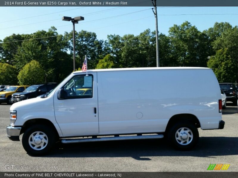 Oxford White / Medium Flint 2014 Ford E-Series Van E250 Cargo Van