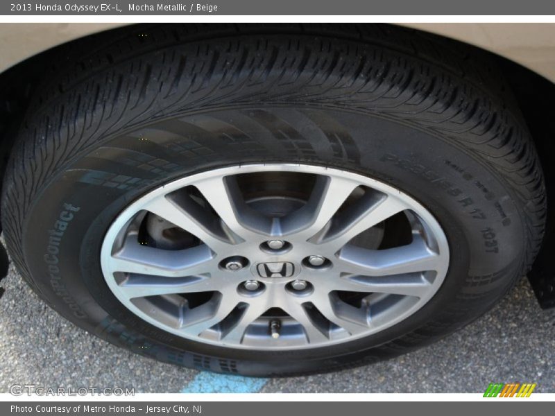 Mocha Metallic / Beige 2013 Honda Odyssey EX-L