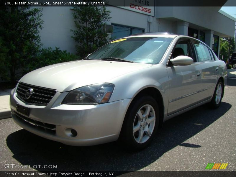 Sheer Silver Metallic / Charcoal 2005 Nissan Altima 2.5 SL