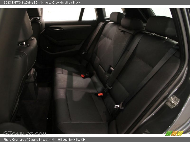 Mineral Grey Metallic / Black 2013 BMW X1 xDrive 35i